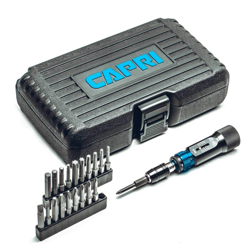 Capri Tools Ultra Precision Certified Torque Limiting Screwdriver Set, 1.5 to 6 in. lbs. in 0.05 in. ib. Increments - Image 1